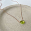 Dainty Peridot Necklace - Lolabean