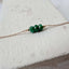 Emerald Bead Bracelet - Lolabean