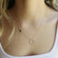 Emerald Circle Necklace - Lolabean