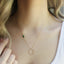 Emerald Circle Necklace - Lolabean