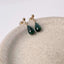 Emerald Stud Earrings - Lolabean