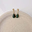 Emerald Stud Earrings - Lolabean