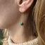 Emerald Threader Earrings - Lolabean