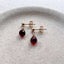 Garnet Stud Earrings - Lolabean