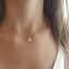 Heart Necklace with Birthstones – Dainty Gemstone Pendant - Lolabean