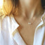 Herkimer Diamond Bar Necklace - Lolabean