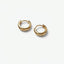 Huggie Dome Hoop Earrings - Lolabean