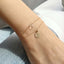 Initial Charm Chain Bracelet - Lolabean