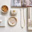 Fall jewelry lifestyle flat lay