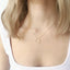 Minimal Circle Necklace - Lolabean
