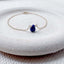 Minimalist sapphire Bracelet - Lolabean