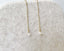 Moonstone Threader Earrings – Tiny June Birthstone Jewelry - Lolabean