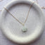 Nature Inspired Charm Necklace | Mother of Pearl Rose Quartz Prehnite - Lolabean