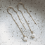 Pearl Drop Threader Earrings - Lolabean