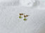 Peridot Drop Stud Earrings - Lolabean