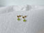 Peridot Drop Stud Earrings - Lolabean
