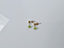 Peridot Drop Stud Earrings - Lolabean