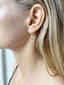 Peridot Hoop Earrings - Lolabean