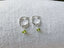 Peridot Hoop Earrings - Lolabean