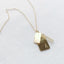 Personalized Initial Citrine Necklace - Lolabean
