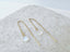 Rainbow Moonstone Threader Earrings - Lolabean