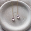 Rose Quartz Threader Earrings - Lolabean