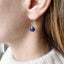 Sapphire Drop Earrings - Lolabean