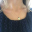 Sapphire Initial Necklace - Lolabean