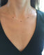 Sapphire Station Necklace - Lolabean