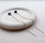 Sapphire Threader Earrings - Lolabean
