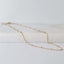 Satellite Chain Necklace – Dainty Gold Filled Everyday Layering Necklace - Lolabean