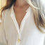 Side Star Citrine Necklace - Lolabean
