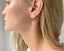 Simple Crystal Drop Earrings – Clear Quartz Dangle Earrings (Gold Filled or Sterling Silver) - Lolabean