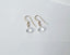 Simple Crystal Drop Earrings – Clear Quartz Dangle Earrings (Gold Filled or Sterling Silver) - Lolabean