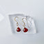 Simple Garnet Earrings - Lolabean
