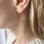 Simple Open Hoop Earrings - Lolabean