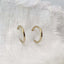 Small Gold Hoop Earrings - Lolabean