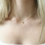 Sparkle Ball Necklace – Dainty Gold - Filled, Sterling Silver & Rose Gold Chain - Lolabean