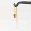Spike Threader Earrings – Gold - Filled Dainty Drop Earrings - Lolabean