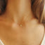 Star Charm Necklace in Gold - Filled | Dainty Minimal Jewelry - Lolabean