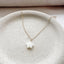 Star Charm Necklace in Mother of Pearl - Lolabean