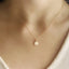 Star Charm Necklace in Mother of Pearl - Lolabean
