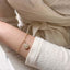 Tiny Evil Eye Bracelet - Lolabean