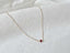 Tiny Ruby Necklace - Lolabean