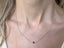 Tiny Ruby Necklace - Lolabean