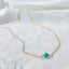 Tiny Turquoise Necklace - Lolabean