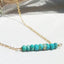 Turquoise Beaded Necklace - Lolabean