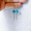 Turquoise Threader Earrings - Lolabean