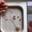 Wellness Stone Pendant Holder Necklace - Lolabean