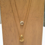 Gemstone + Nugget Necklaces - Lolabean